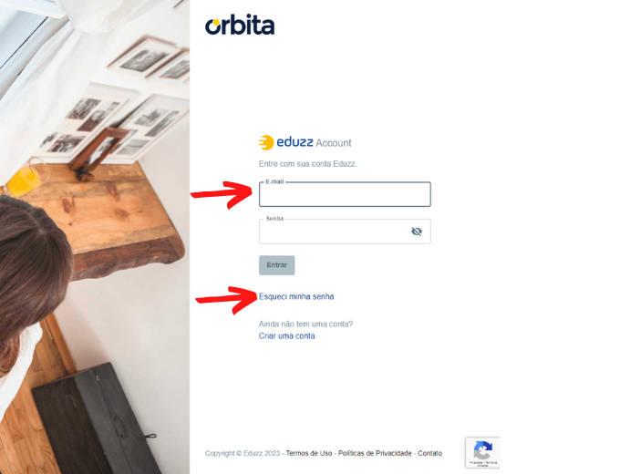 Como recuperar senha de acesso na eduzz