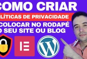 Como Criar Página de Política de Privacidade no Wordpress