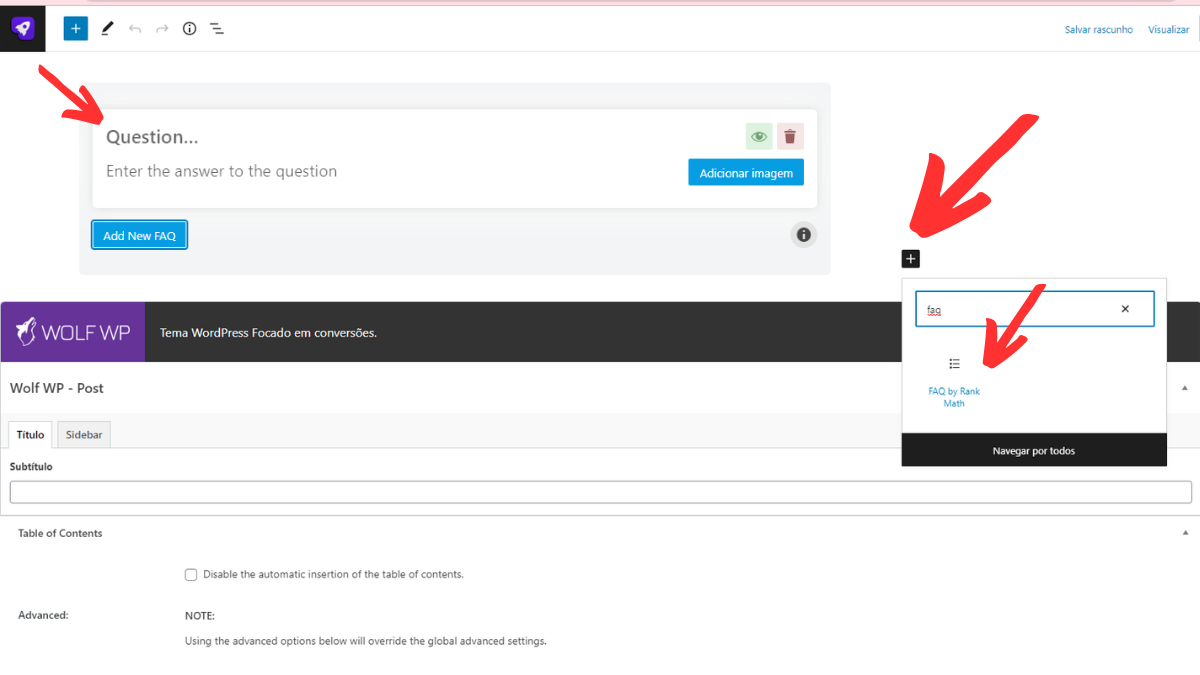 Como criar um FAQ para seu artigo no WordPress