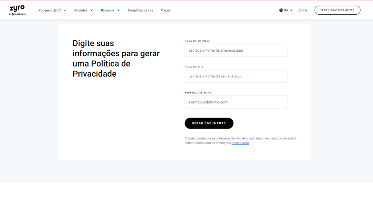 Como Criar Política de Privacidade e termos de uso no seu site