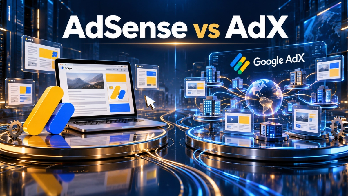 Google AdSense ou AdX: diferenças e qual vale a pena? 1 Google AdSense ou AdX