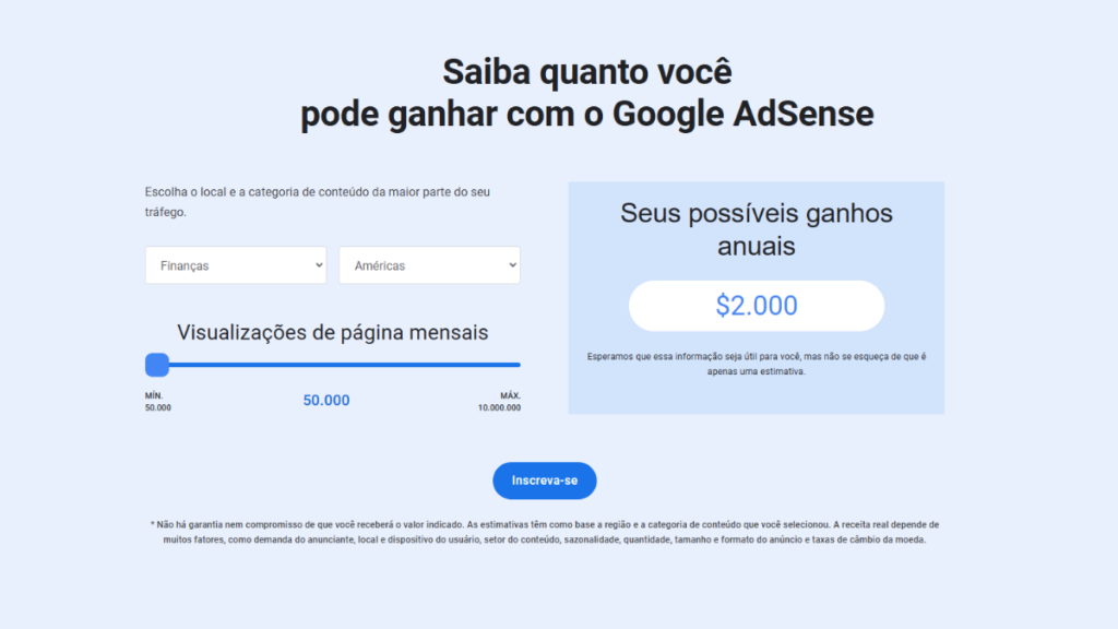 Vantagens de usar o Google AdSense