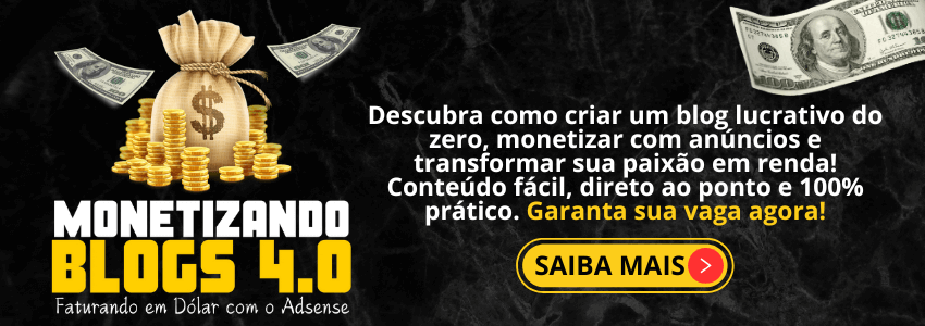 monetização de blogs