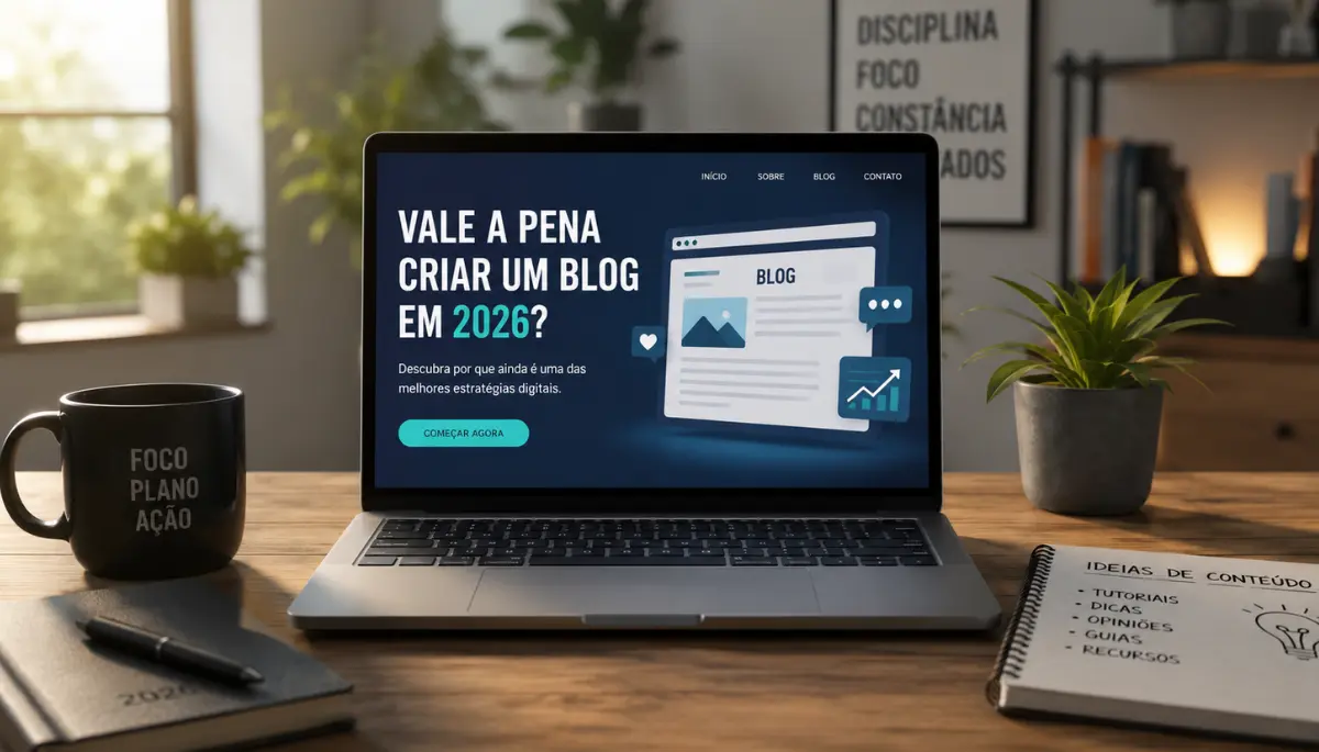Vale a pena criar um blog em 2026