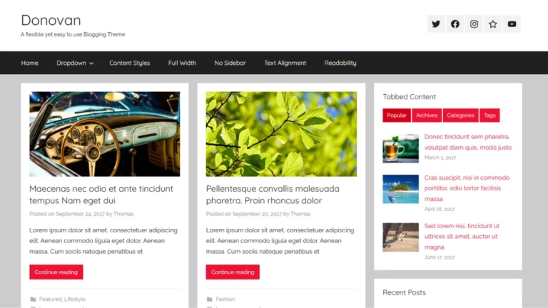 Kildary Oliver: WordPress, SEO e Google AdSense 2 Tema Donovan WordPress: Análise para Blog, SEO e AdSense