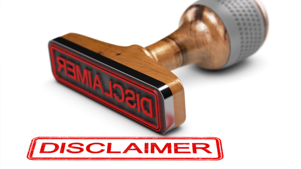 Isenção de Responsabilidade (Disclaimer)