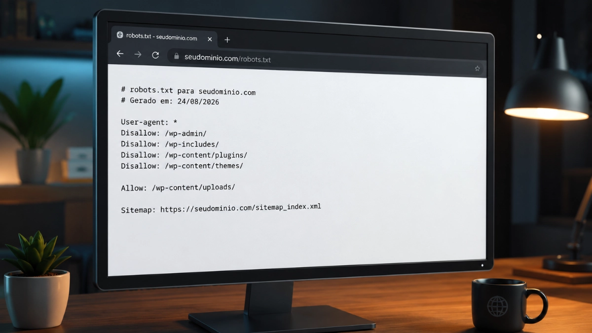 Robots.txt: O Que é, Como Configurar no WordPress e Evitar Erros de Indexação 2 Como criar e configurar um robots.txt para WordPress