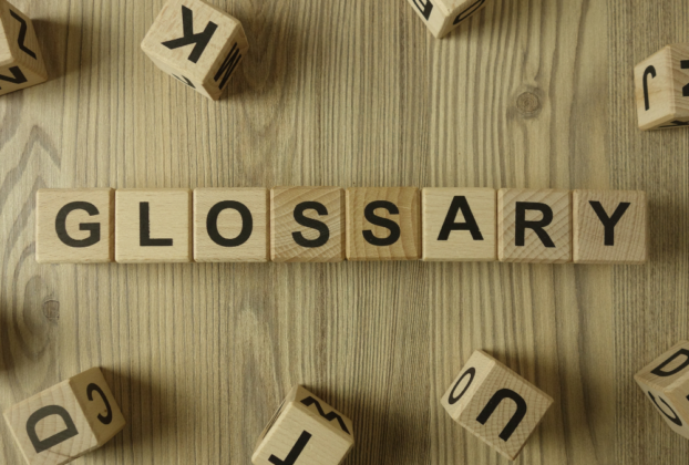 O que é um glossário para blog WordPress