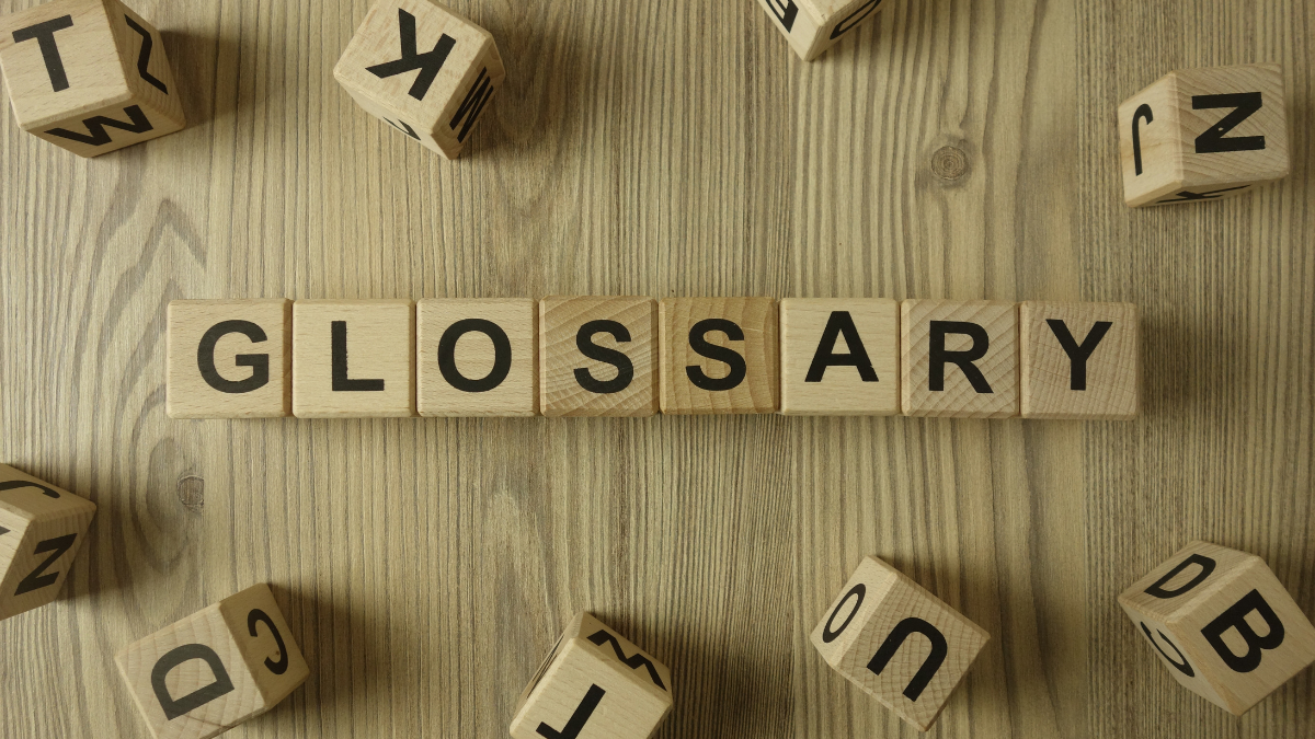 O que é um glossário para blog WordPress
