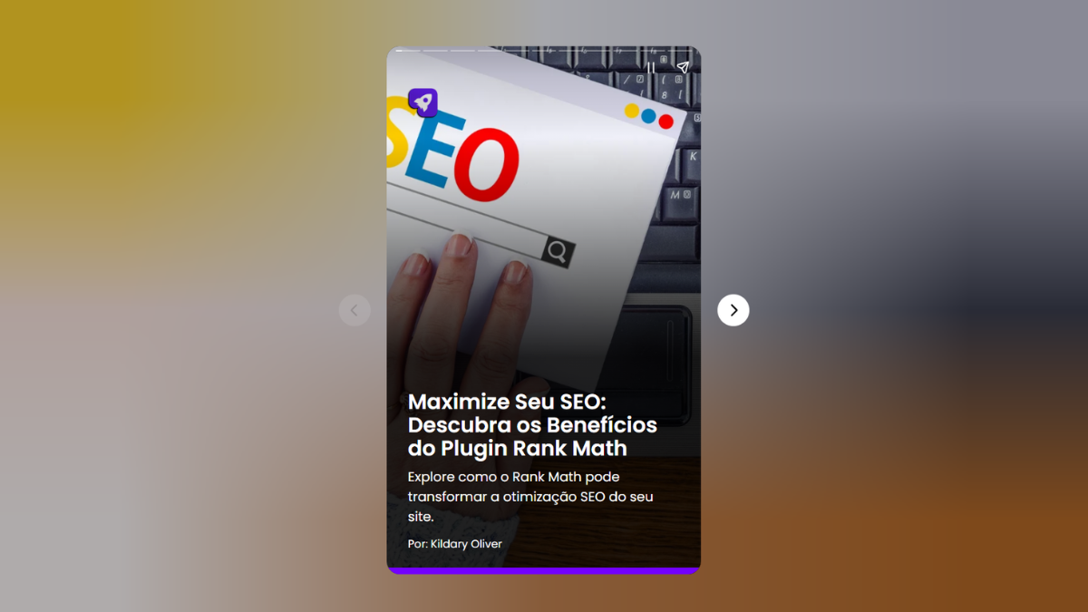 plugin Fast Webstories gerador de Webstories