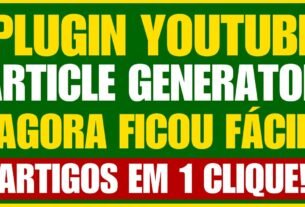 Plugin Youtube Article Generator