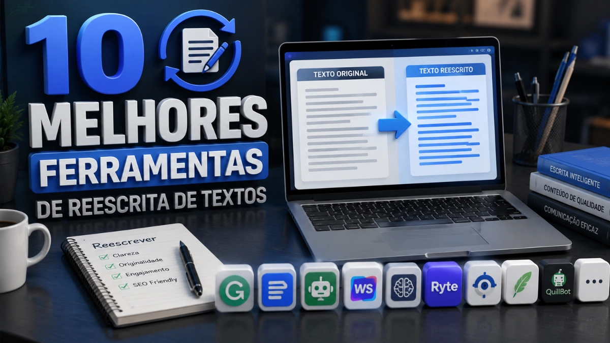 10 Melhores Ferramentas de Reescrita de Texto