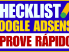 Checklist para Aprovação no Google AdSense em Blogs WordPress