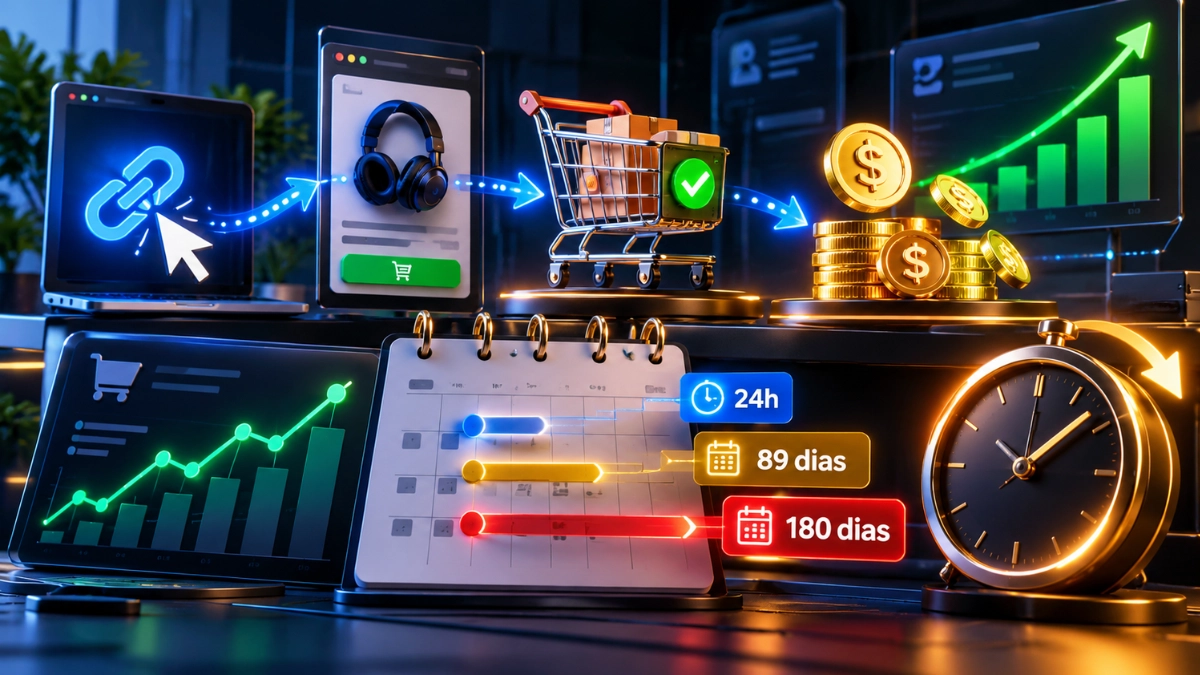 Regras do Programa de Afiliados Amazon em 2026 3 Funcionamento do rastreamento e dos prazos de comissões do programa Amazon Associados