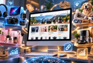 Melhores nichos para afiliados Amazon em 2026 representados por diferentes categorias de produtos