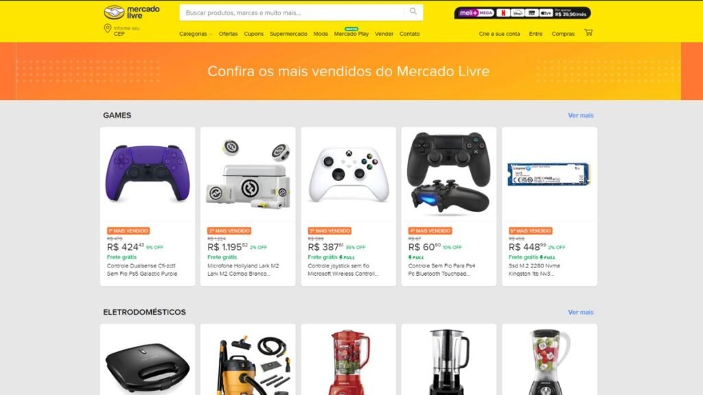 programa de afiliados do Mercado Livre