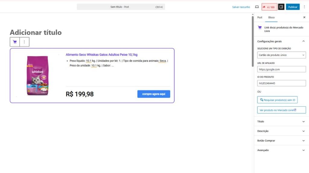 Como usar o plugin da Hostinger para afiliados dentro do editor do WordPress