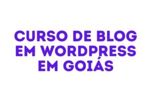 Curso de Blog em WordPress em Goiás