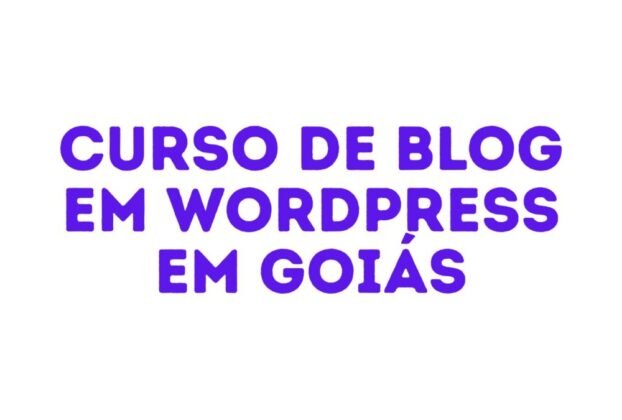 Curso de Blog em WordPress em Goiás
