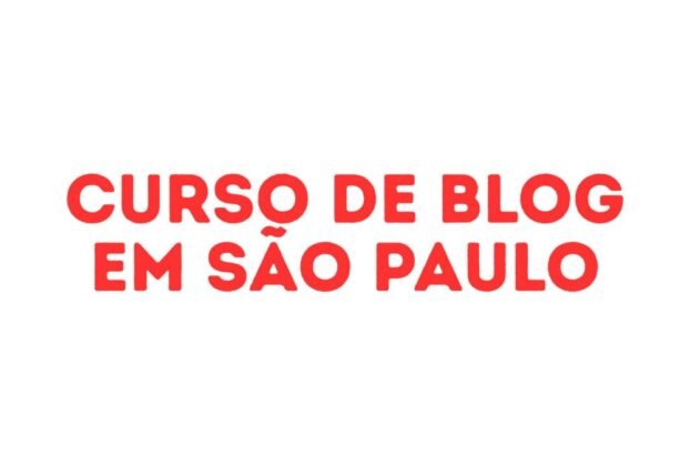 curso de blog em São Paulo