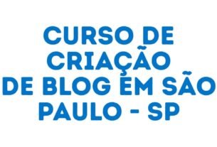 curso de criação de blog em são paulo