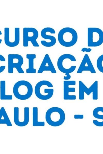 curso de criação de blog em são paulo