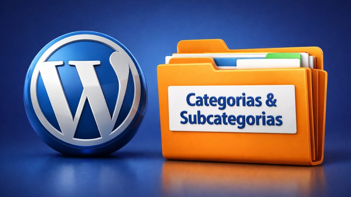 Como criar categorias e subcategorias no WordPress e configurar os menus do blog