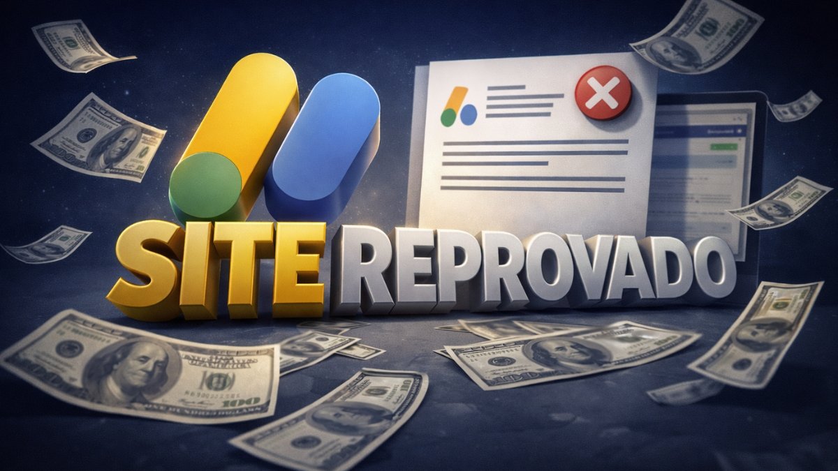Por Que Meu Site Não Foi Aprovado no Google AdSense