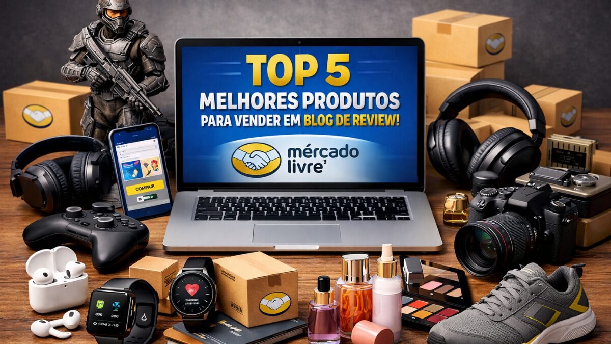 Top 5 melhores tipos de produtos para vender em blog de review