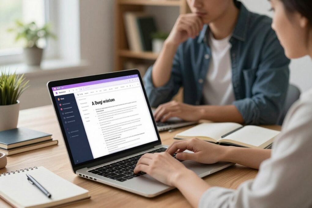 AI blog writing tool PT-BR