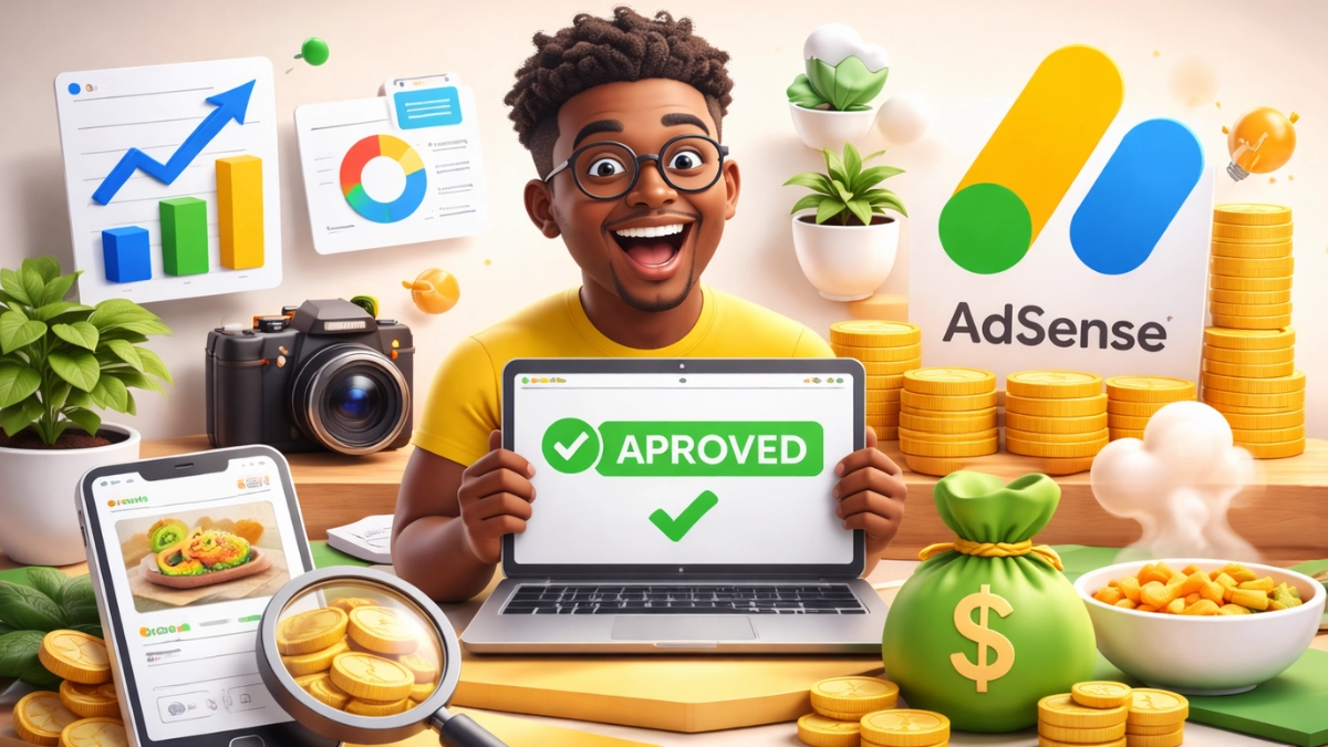 Como o Richardson Aprovou o Blog de Culinária no Google AdSense