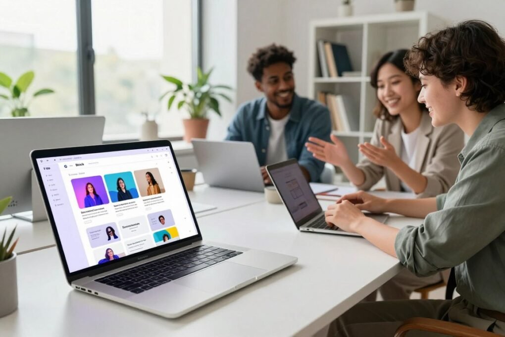 Plataforma de criação de conteúdo de blog de IA