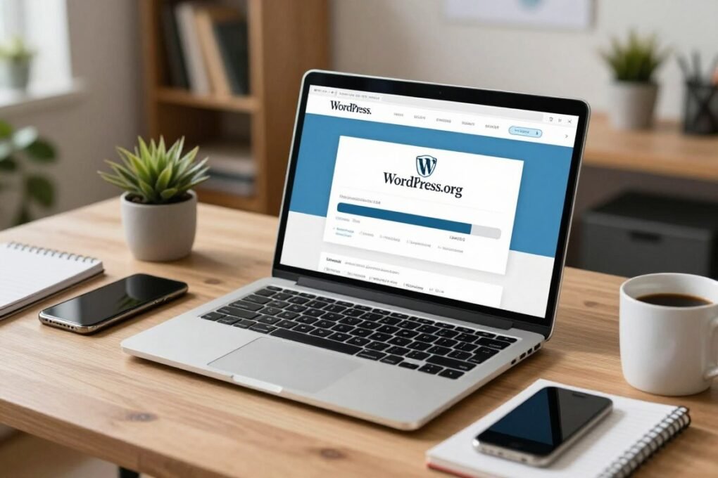 baixando wordpress.org