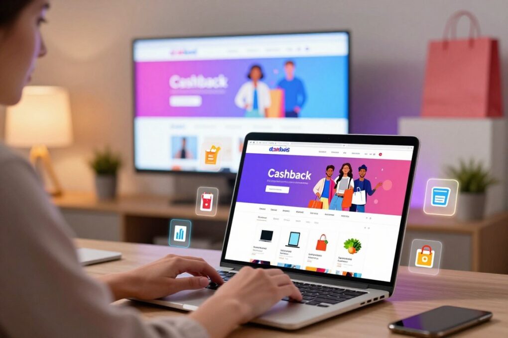 cashback compras online em diferentes plataformas