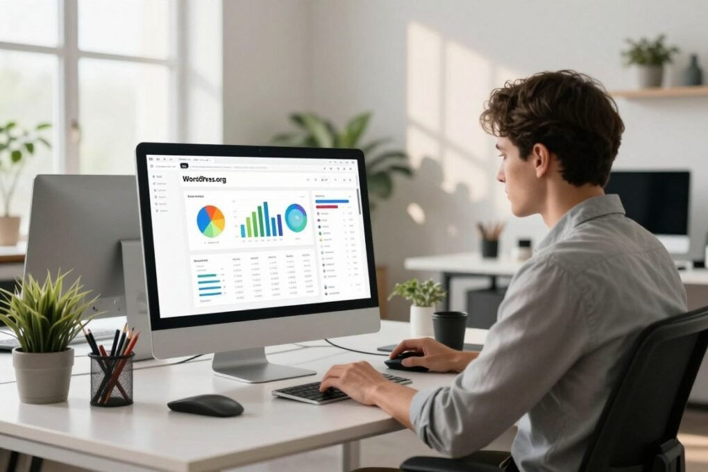 como acessar painel wordpress.org