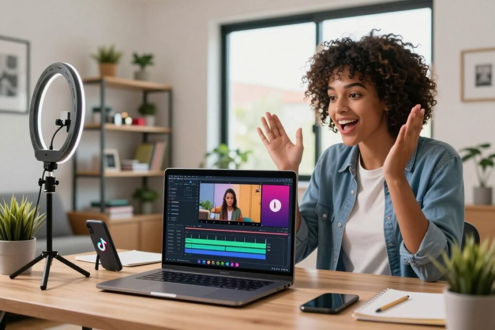 como ganhar dinheiro com vídeos no TikTok Brasil