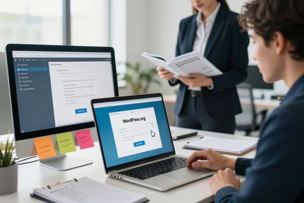 como instalar wordpress.org