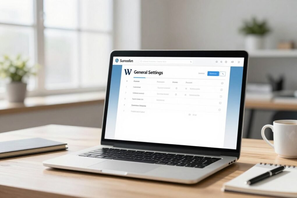 configurações gerais wordpress
