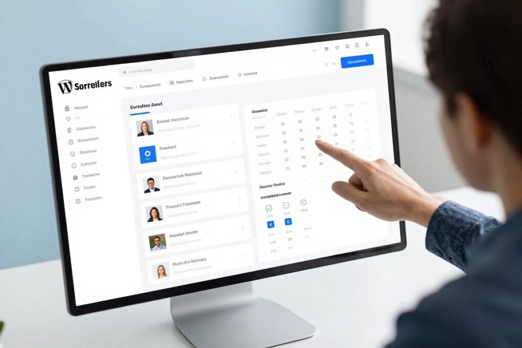 painel administrativo wordpress.org