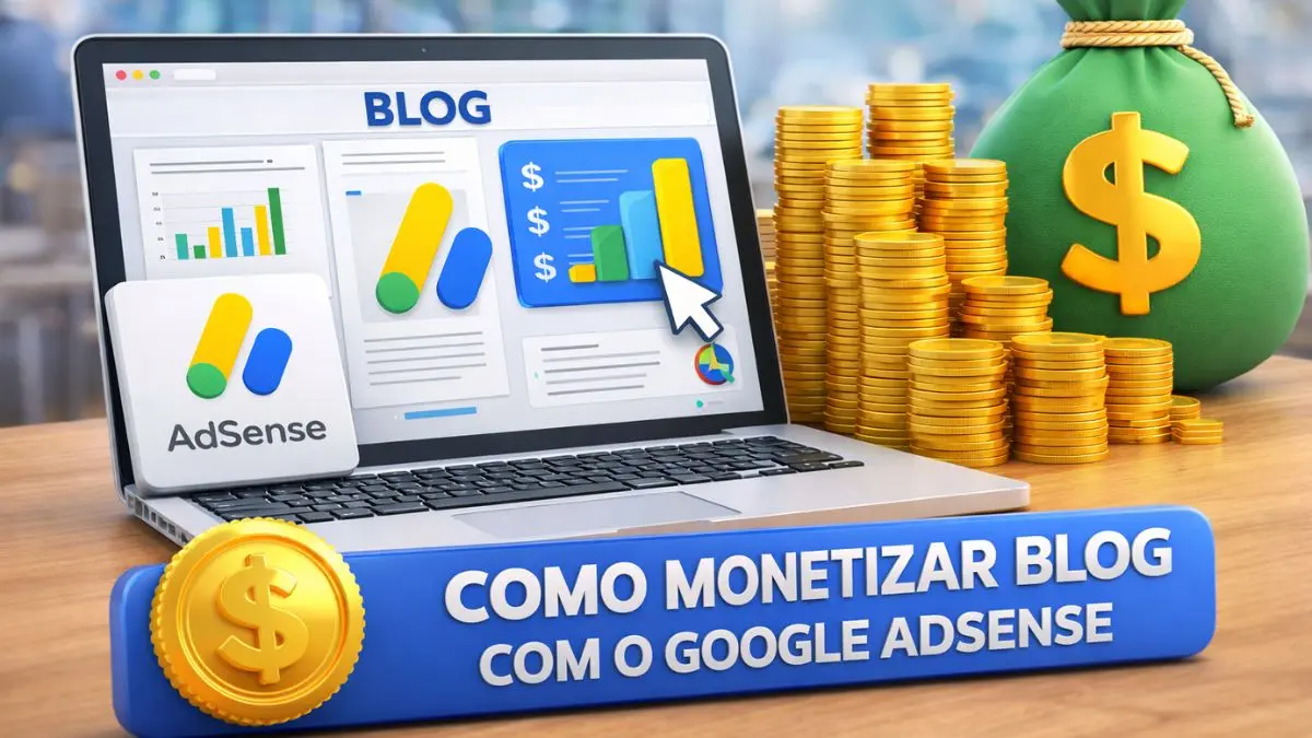 Como Monetizar Blog com AdSense em 2026: Guia Completo para Ser Aprovado e Ganhar Dinheiro 1 Como Monetizar Blog com AdSense em 2026