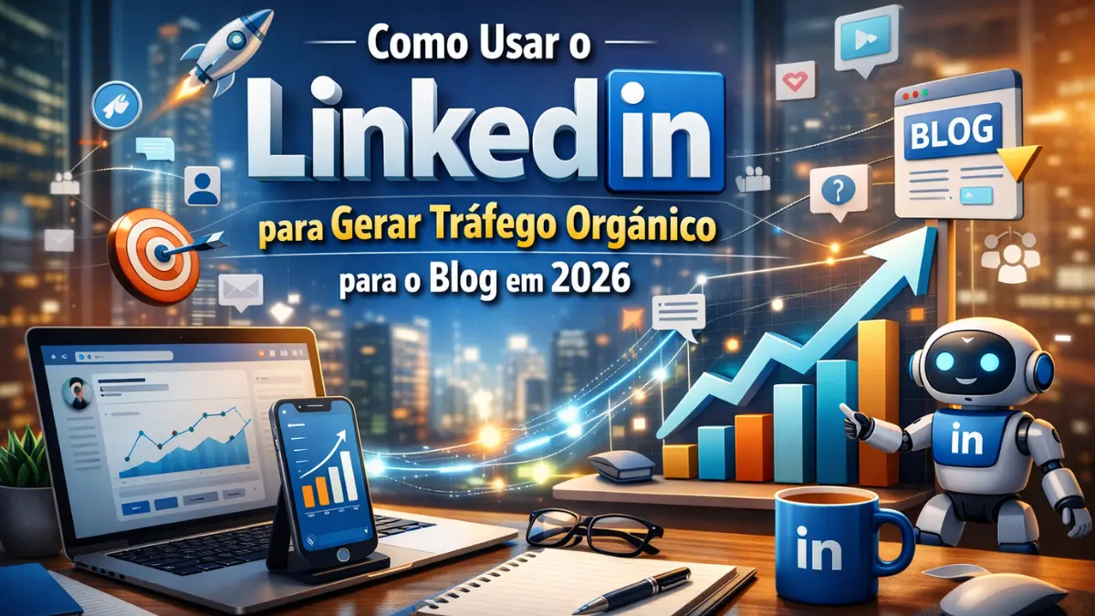 Como Usar o Linkedin para Gerar Tráfego Orgânico para o Blog