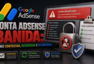 Conta AdSense banida como contestar, recuperar e se proteger