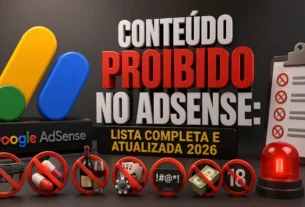 Conteúdo proibido no AdSense