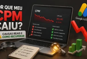 Por que meu CPM caiu Causas reais e como recuperar