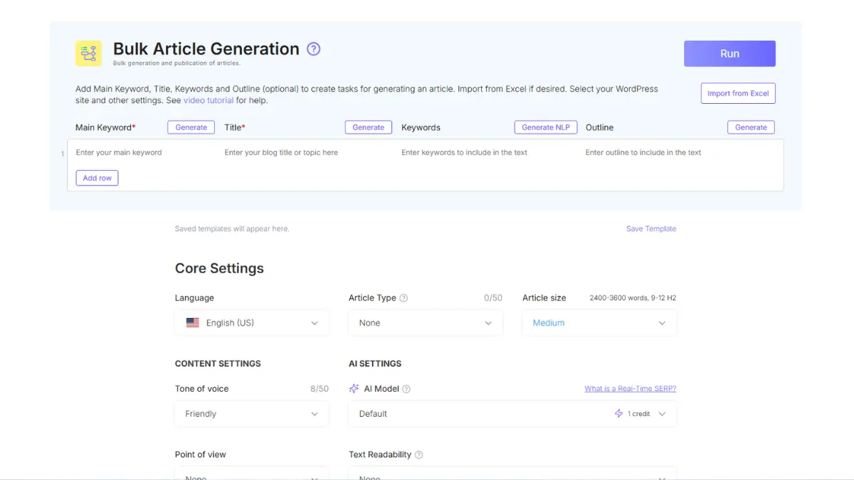 SeoWriting AI é Bom? Análise Completa e Honesta para 2026 2 Seowriting AI Geração em Massa de Artigos