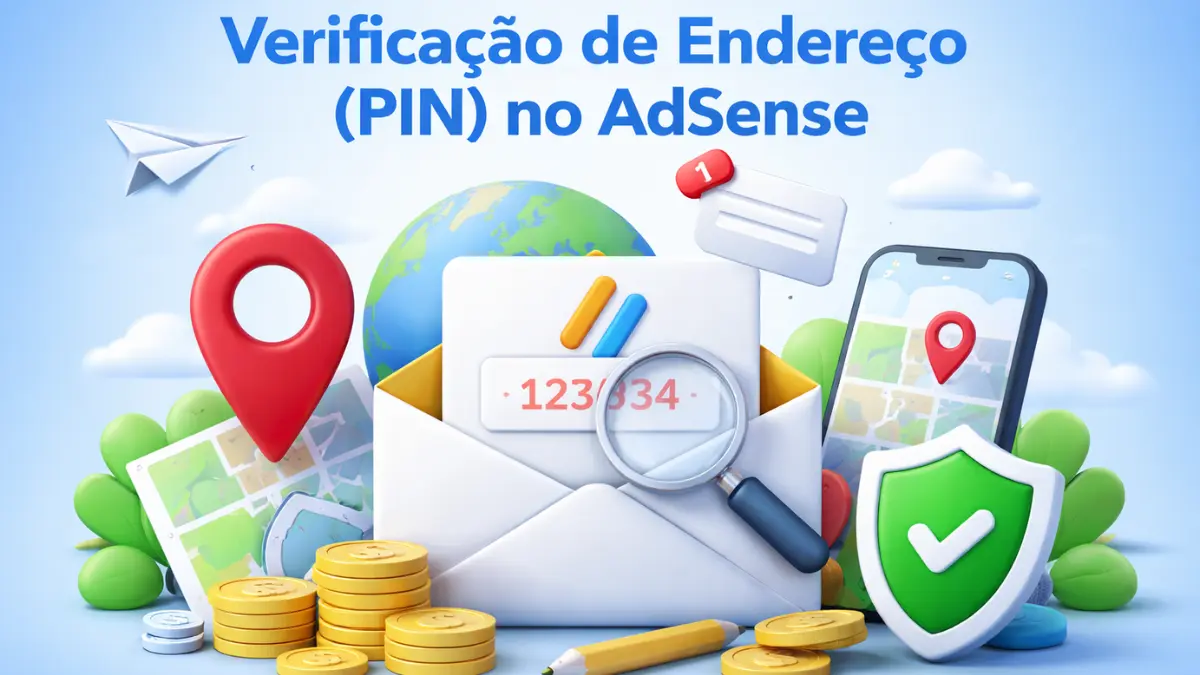 Verificação de Endereço (PIN) no AdSense