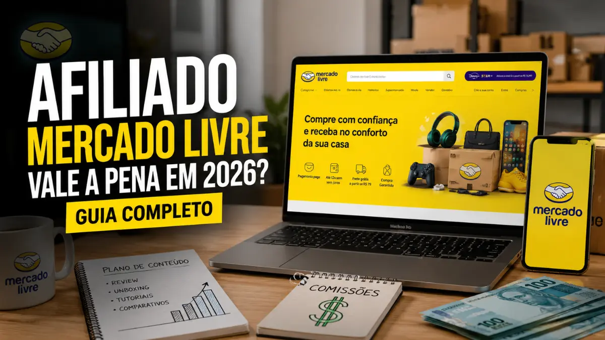 Afiliado Mercado Livre vale a pena