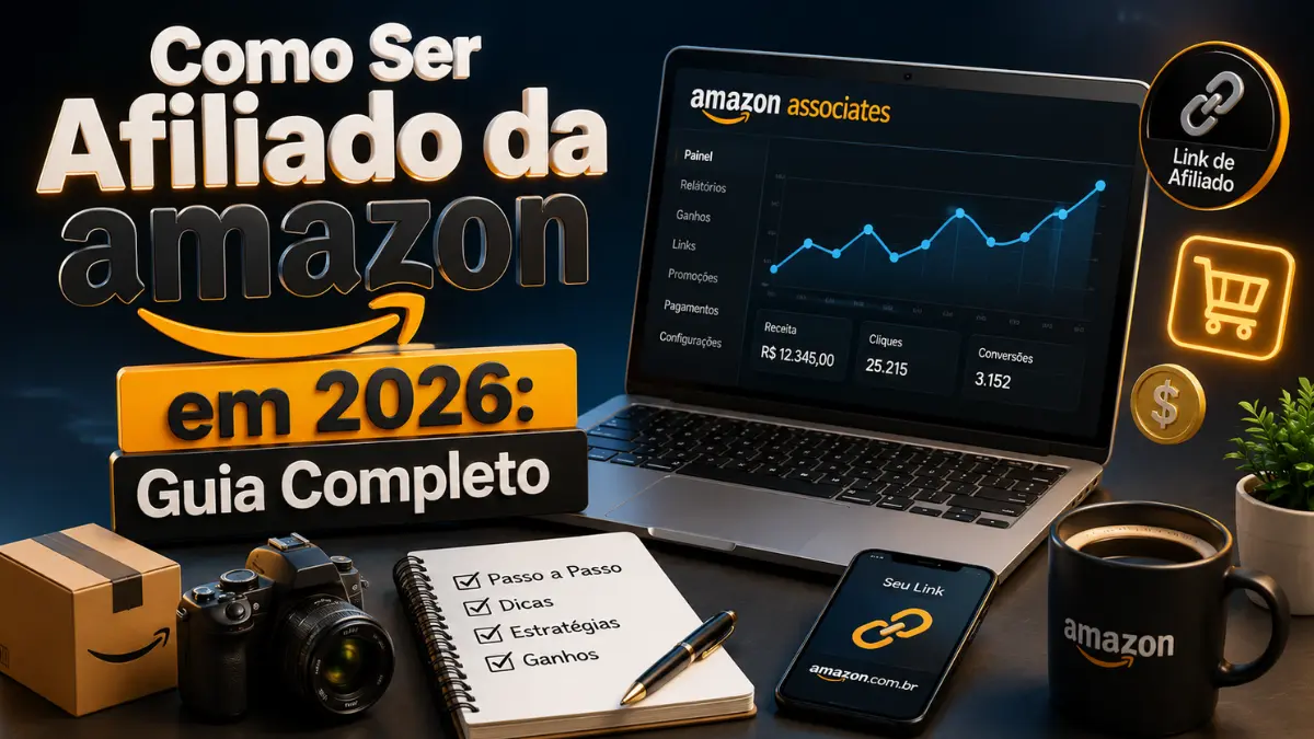 Como Ser Afiliado da Amazon em 2026