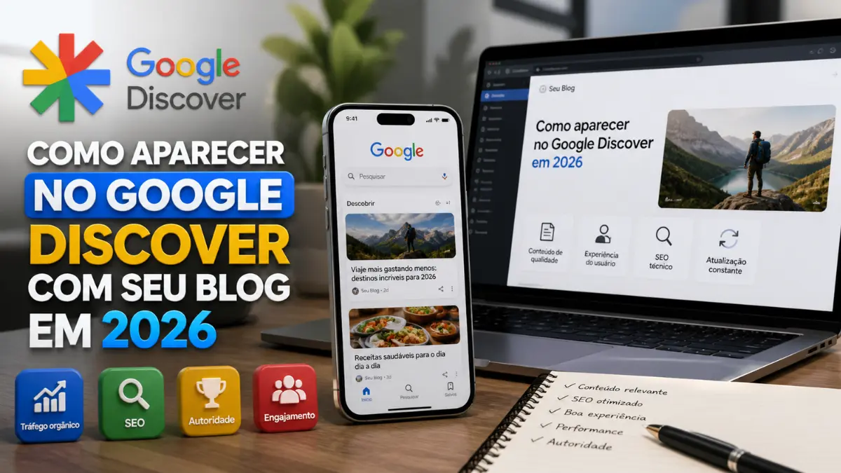Como aparecer no Google Discover com seu blog