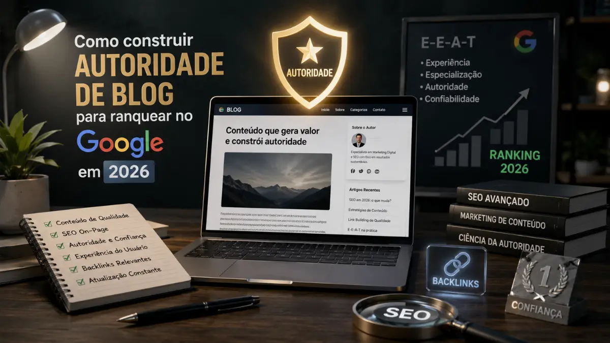 Como construir autoridade de blog para ranquear no Google